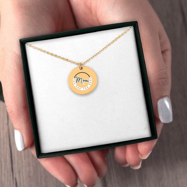 Personligt Graverat Halsband - Mom – You Are the Best