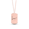 Personligt Halsband – Love Is All We Need